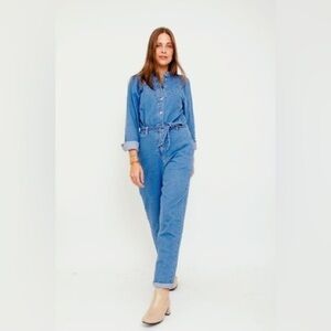 Object Objmanya Denim Blue Jumpsuit